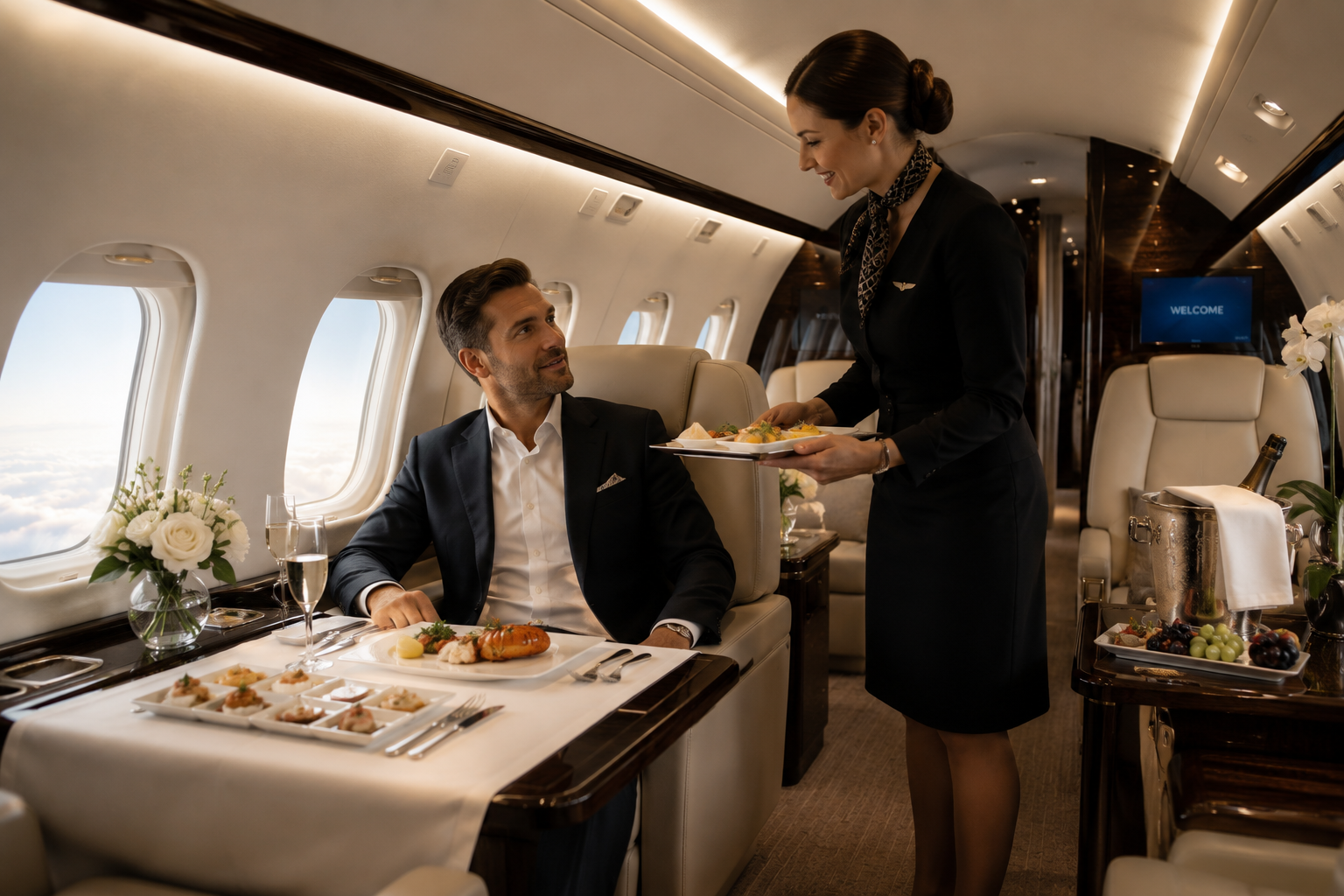 Private Jet Flight